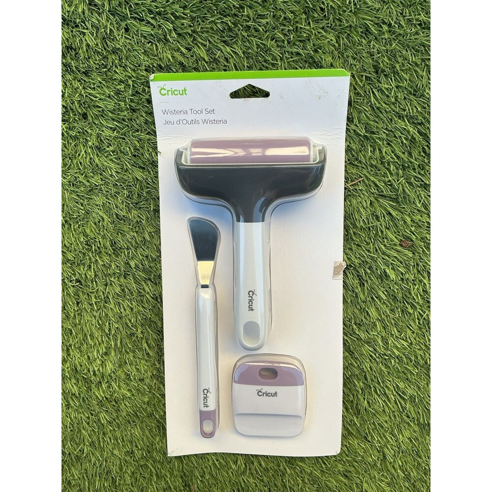 Cricut Wisteria Tool Set Brayer Scraper Spatula 3 Piece Crafting Tools